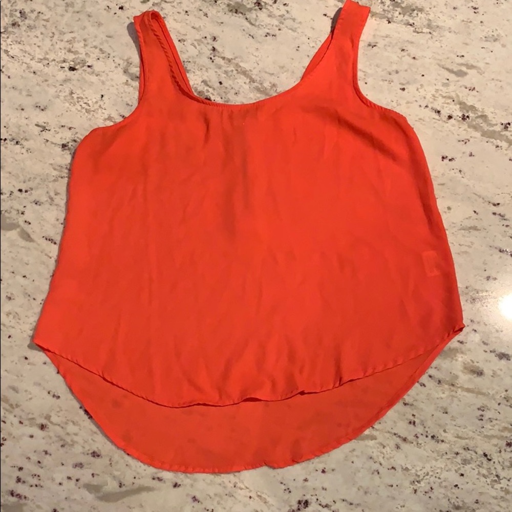 Peach tank top